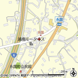 茨城県土浦市永国619周辺の地図