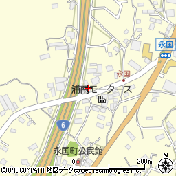 茨城県土浦市永国631-2周辺の地図