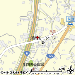 茨城県土浦市永国631周辺の地図