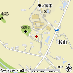 埼玉県比企郡嵐山町杉山803周辺の地図