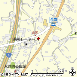 茨城県土浦市永国778周辺の地図