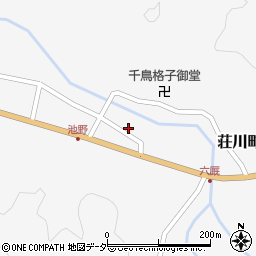 岐阜県高山市荘川町六厩322周辺の地図