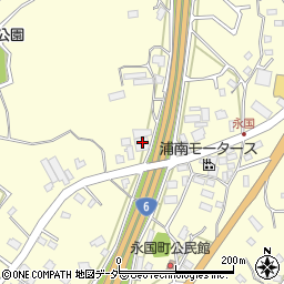 茨城県土浦市永国479周辺の地図