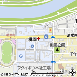 ディスカバリー福井周辺の地図