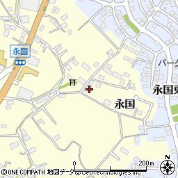 茨城県土浦市永国828周辺の地図