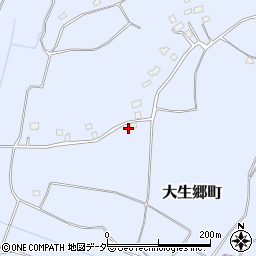 茨城県常総市大生郷町664-1周辺の地図