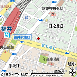 センチュリオンホテルヴィラスイート福井駅前周辺の地図