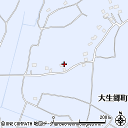 茨城県常総市大生郷町646周辺の地図