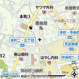 株式会社豊島屋　清酒部専用周辺の地図