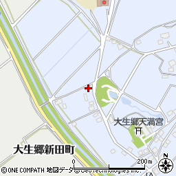 茨城県常総市大生郷町1275周辺の地図