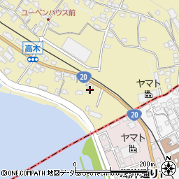 長野県諏訪郡下諏訪町南高木8979周辺の地図