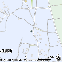 茨城県常総市大生郷町388-1周辺の地図