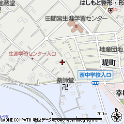 埼玉県鴻巣市北中野65周辺の地図