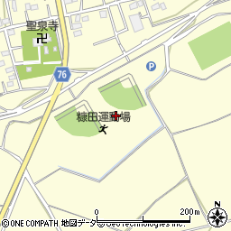 糠田運動場トイレ周辺の地図