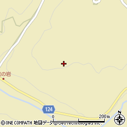 長野県北相木村（南佐久郡）京の岩周辺の地図