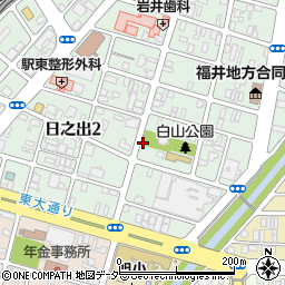 神楽殿氏子会館周辺の地図