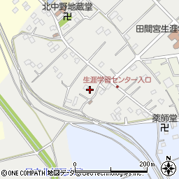 埼玉県鴻巣市北中野92周辺の地図