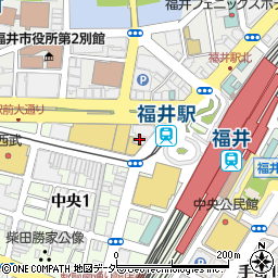 理研産業補聴器センター　福井支店周辺の地図
