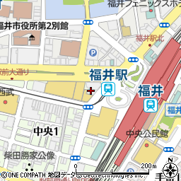 補聴器センター　福井店理研産業周辺の地図