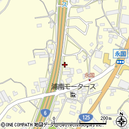 茨城県土浦市永国746-6周辺の地図