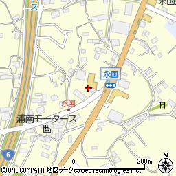 茨城県土浦市永国767-2周辺の地図