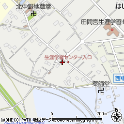 埼玉県鴻巣市北中野90周辺の地図