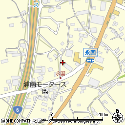 茨城県土浦市永国770周辺の地図