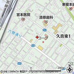 嶋田屋精肉店周辺の地図