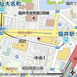 ザ・福井タワー イニシアグラン周辺の地図