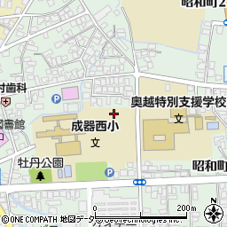 福井県勝山市昭和町周辺の地図