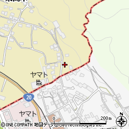 長野県諏訪郡下諏訪町東高木9211-1周辺の地図