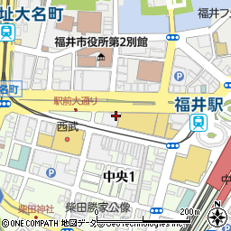 アイプリモ福井本店周辺の地図