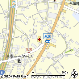 茨城トヨタ自動車土浦南店周辺の地図