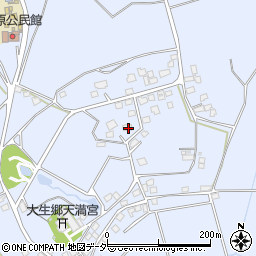 茨城県常総市大生郷町1430周辺の地図