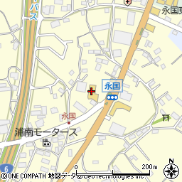 茨城トヨタ自動車　土浦南店周辺の地図