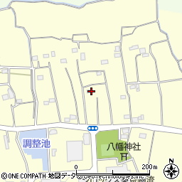 埼玉県比企郡吉見町長谷206周辺の地図