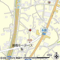 茨城県土浦市永国756-1周辺の地図