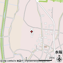 茨城県つくば市水堀358周辺の地図