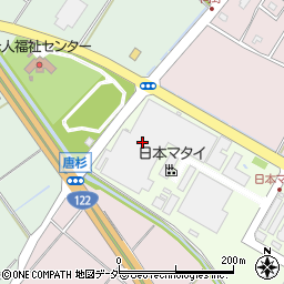日本マタイ株式会社　埼玉工場周辺の地図
