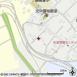 埼玉県鴻巣市北中野116周辺の地図