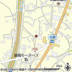 茨城県土浦市永国756周辺の地図