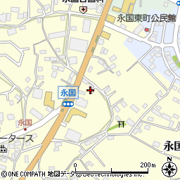 茨城県土浦市永国846周辺の地図
