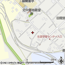 埼玉県鴻巣市北中野108周辺の地図