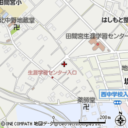 埼玉県鴻巣市北中野54周辺の地図
