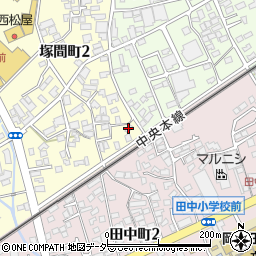 株式会社Ｎテック　塚間工場周辺の地図