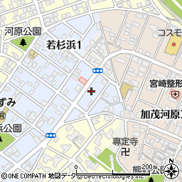 坪川内科医院周辺の地図