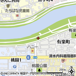 福井県福井市有楽町18周辺の地図