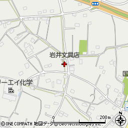 岩井文具店周辺の地図