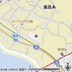 長野県諏訪郡下諏訪町南高木8953周辺の地図