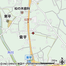 埼玉県東松山市東平936周辺の地図